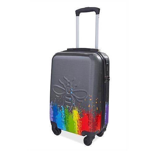 Bespoke Embossed 20 Inch Carry On Hand Luggage Suitcase Airline Approved